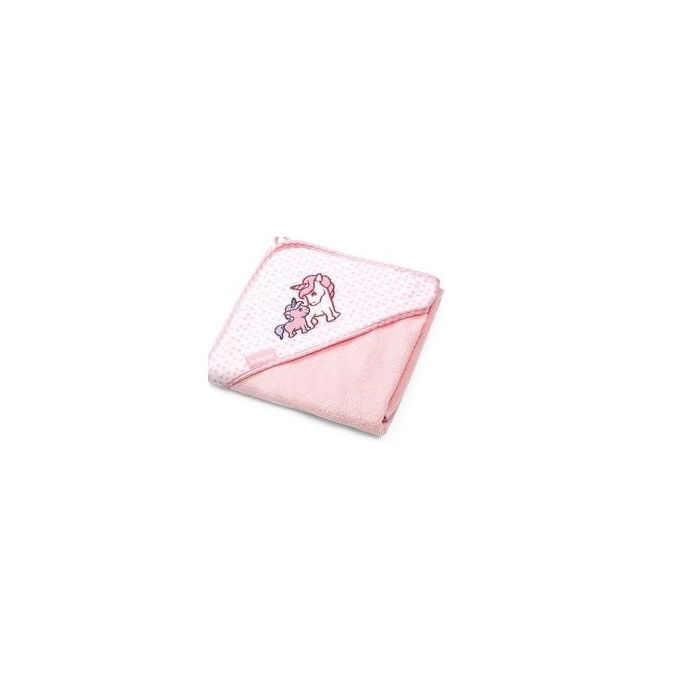 Bambusa dvielis ar kapuci Babyono 100x100cm "Ponny"