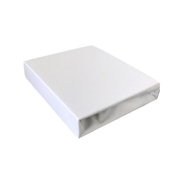 Bambusa palags ar gumiju "Bamboo" balts 