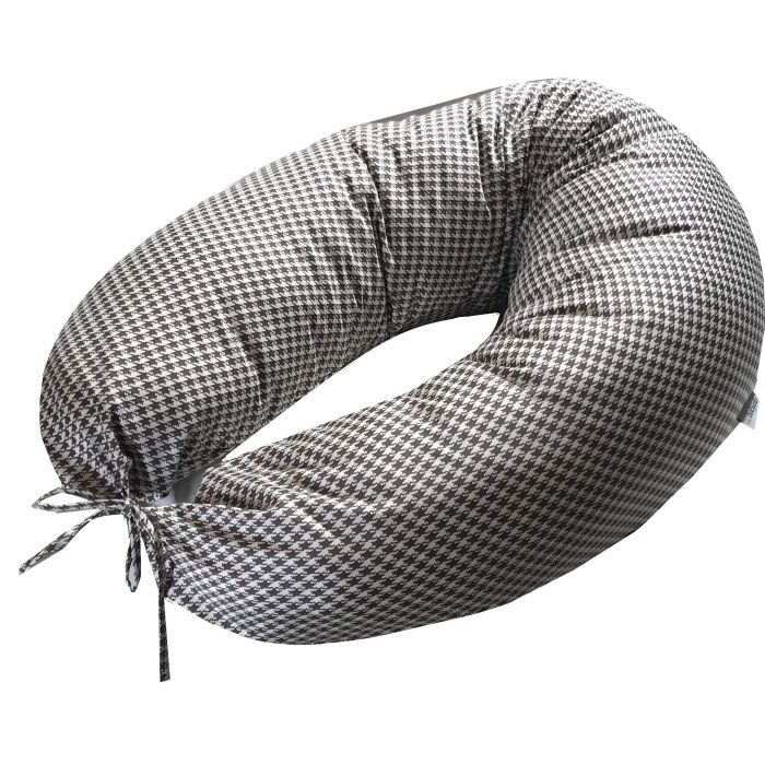 Barošanas pakaviņš (spilvens) 170cm "Trendy" brūns