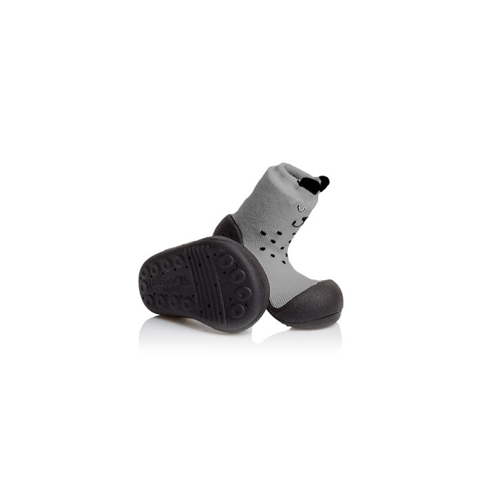 Mazuļu pirmās kurpes Attipas "Cutie grey" pelēkā krasa 