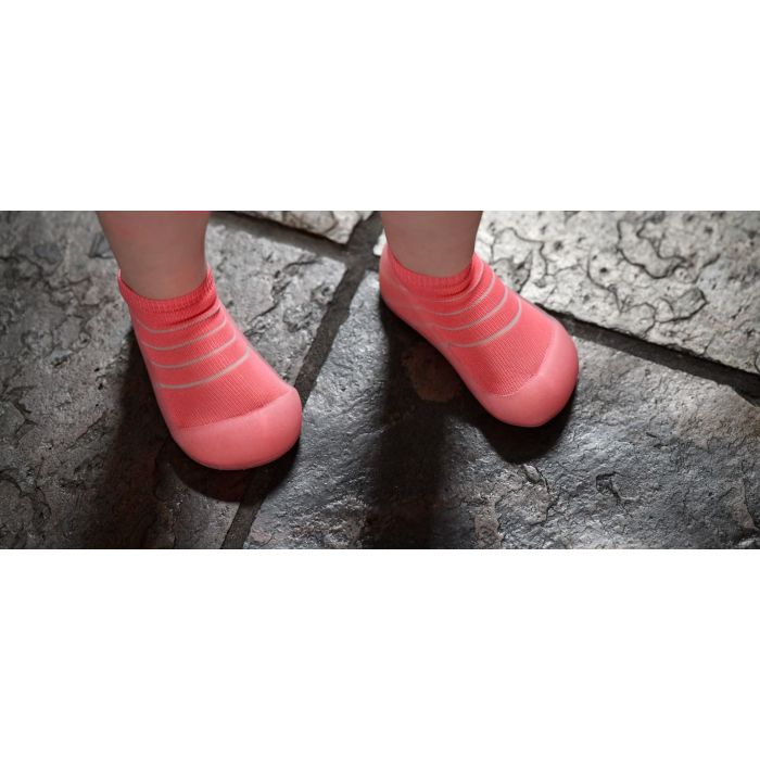 Mazuļu pirmās kurpes Attipas "See though" yellow