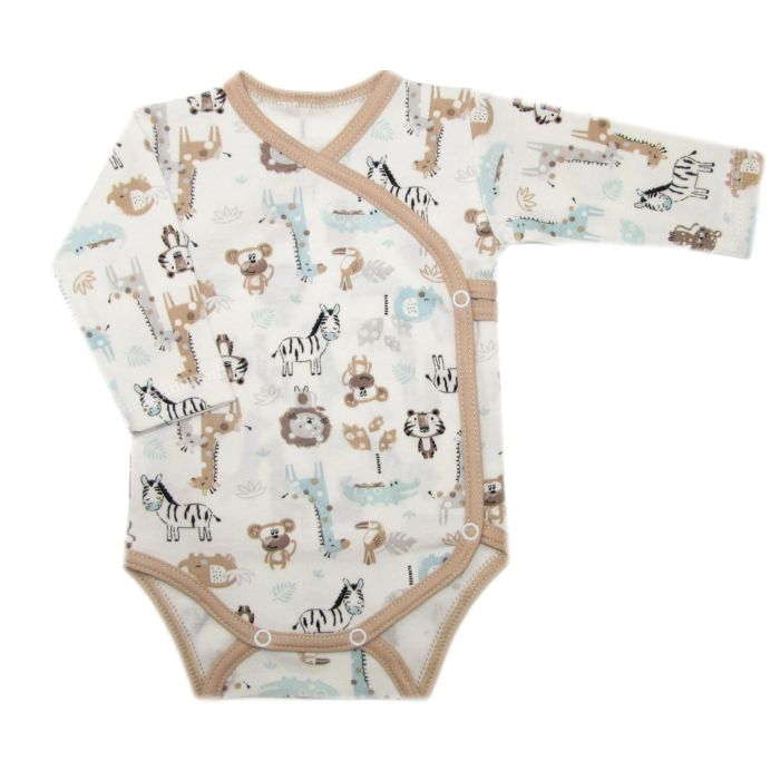 Bodijs ar garām piedurknēm "Jungle" 