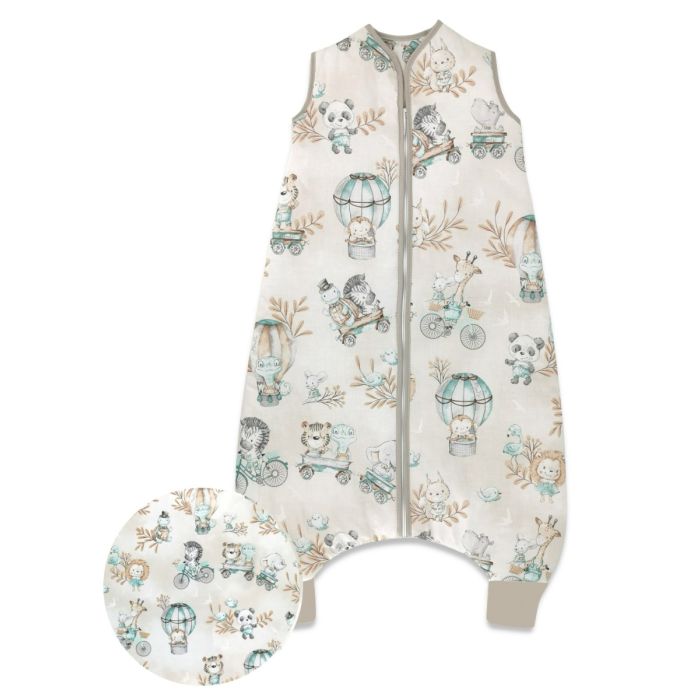 Guļammaiss zīdainim  "Zoo nugat" ar kājām 2-2.5 TOG