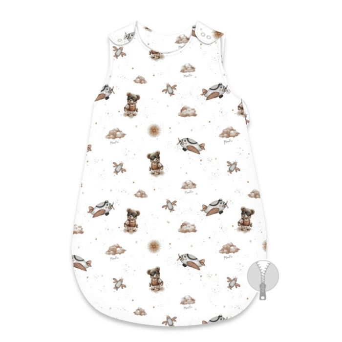 Guļammaiss zīdainim "Aviator teddy beige" 2-2.5 TOG