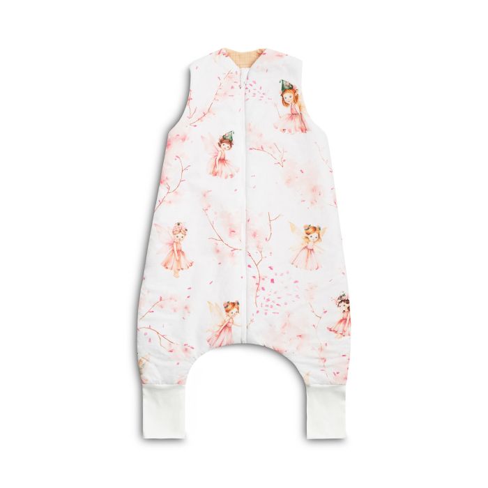 Guļammaiss zīdainim ar kājām "Fairies in pink" 1 TOG / 2.5 TOG, L, XL izmēri