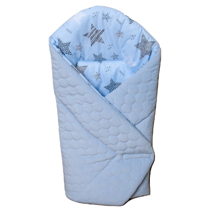 Konverti jaundzimušajiem "Bubbles" zils ar zvaigznēm