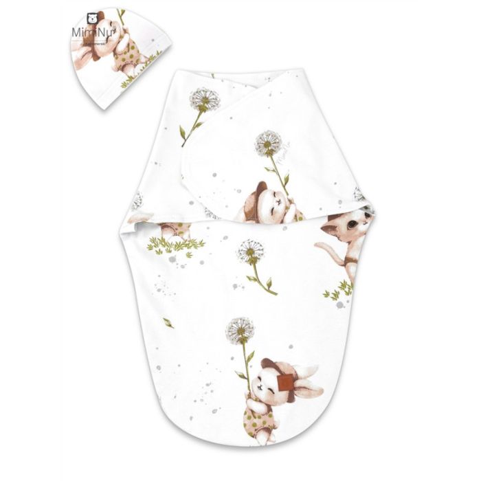 Autiņš - kokons jaundzimušajam Leo interlock soft kittens