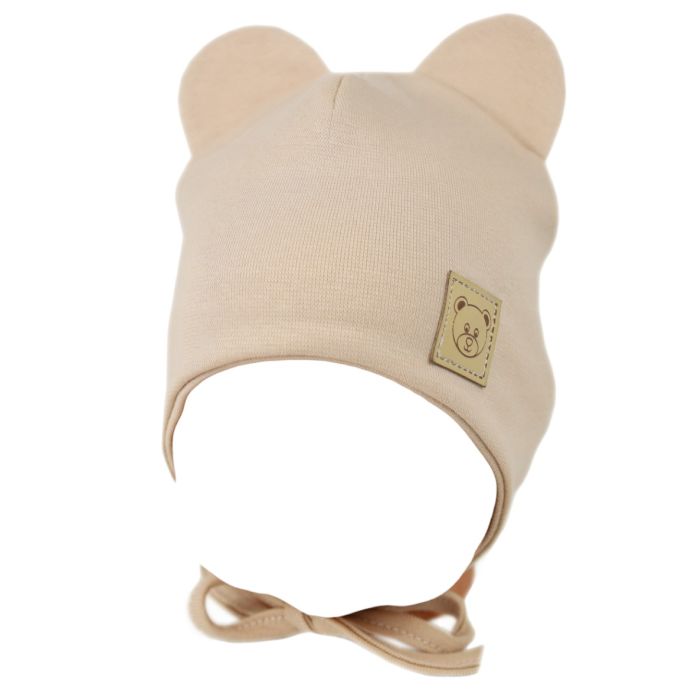 Zīdaiņu cepurīte "Love" - Beige