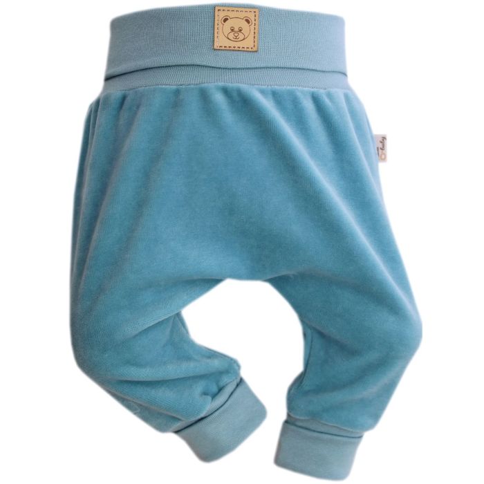 Bērnu bikses velura "Bear Iceberg"