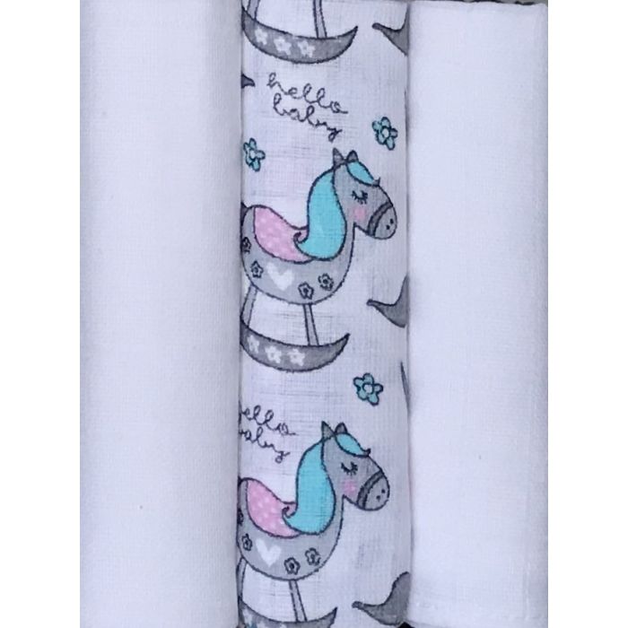 Autiņu komplekts 3 daļas "Hello baby"