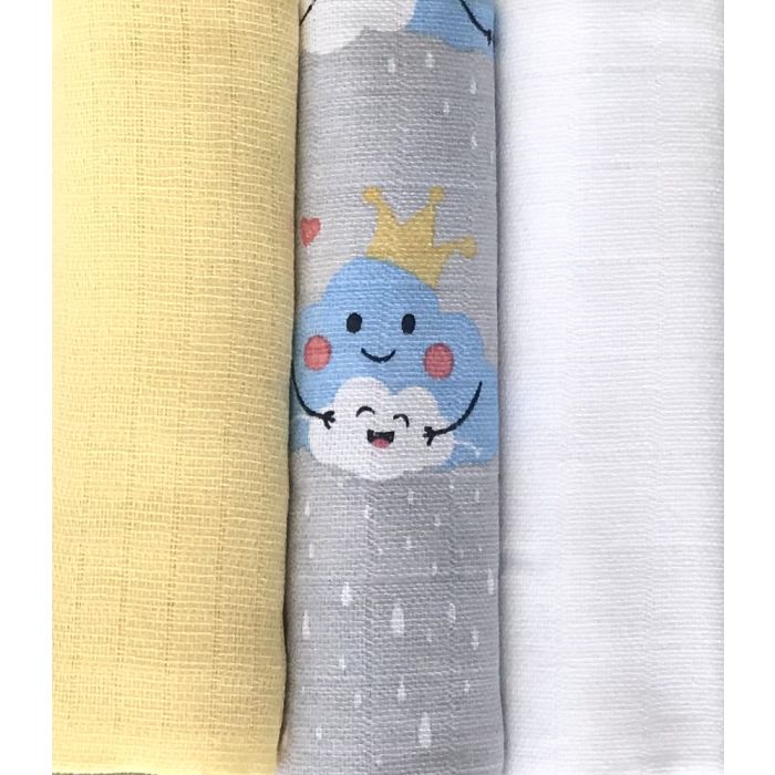 Autiņu komplekts 3 daļas "Cloudly"