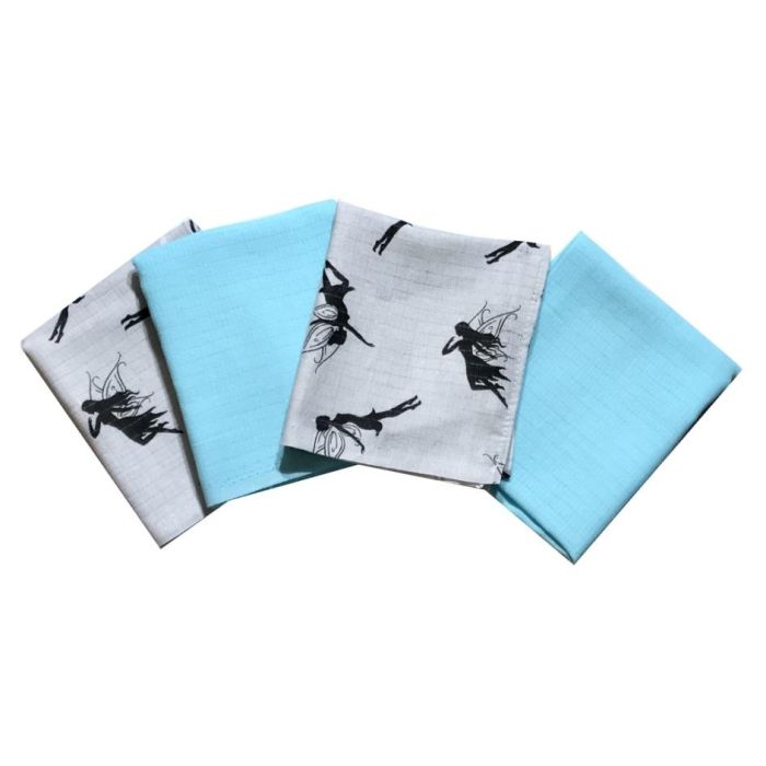 Autiņu komplekts 4 daļas "Turquoise"