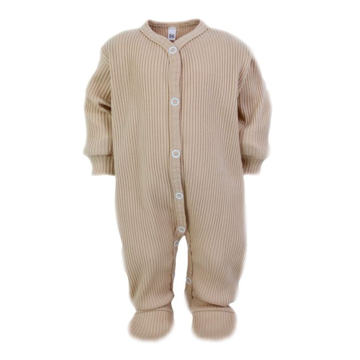 Zīdaiņu rāpulītis ar piedurknēm  "Lined lux" latte  