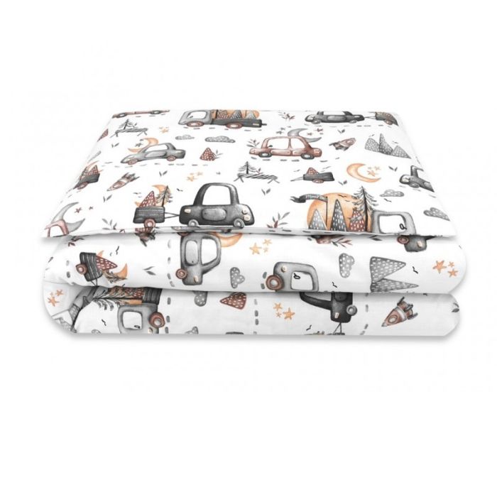 Gultas veļa bērniem 135x100 "On road grey" 
