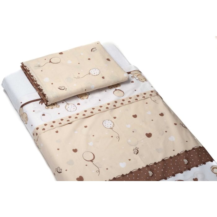 Gultas veļa bērniem 135x100 "Sweet bear" 