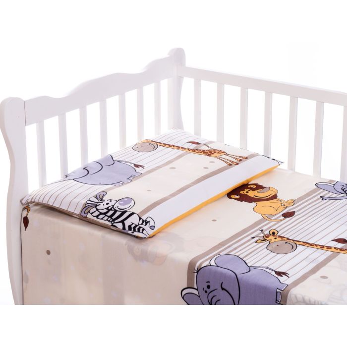 Bērnu gultas veļa 135x100 "ZOO"