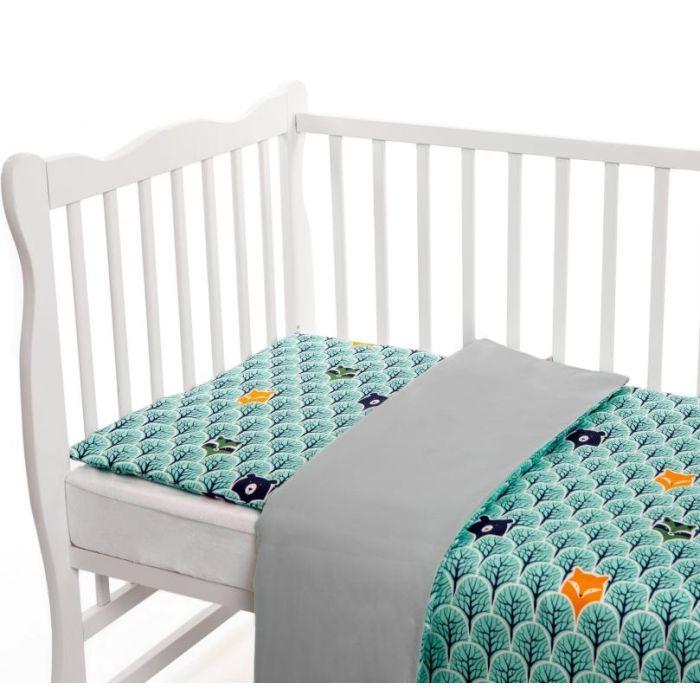 Bērnu gultas veļa 135x100 "Kuku" 