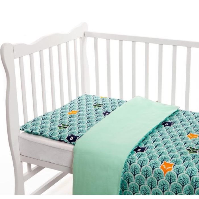 Bērnu gultas veļa 135x100 "Kuku" 