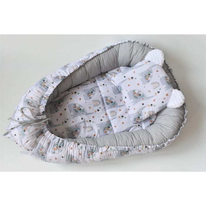  Ligzdiņa - kokons jaundzimušajiem "Elephants" 