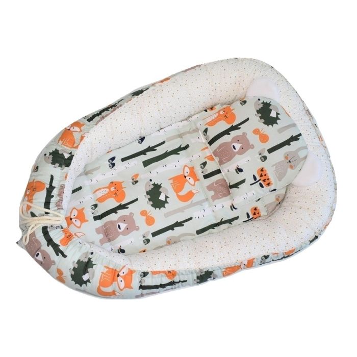  Ligzdiņa - kokons jaundzimušajiem "Orange fox" 