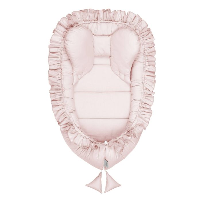  Ligzdiņa - kokons jaundzimušajiem "Pure" rozā