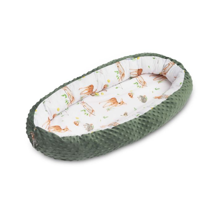 Ligzdiņa - kokons jaundzimušajiem "Wildwood Dreams" 80x45 cm