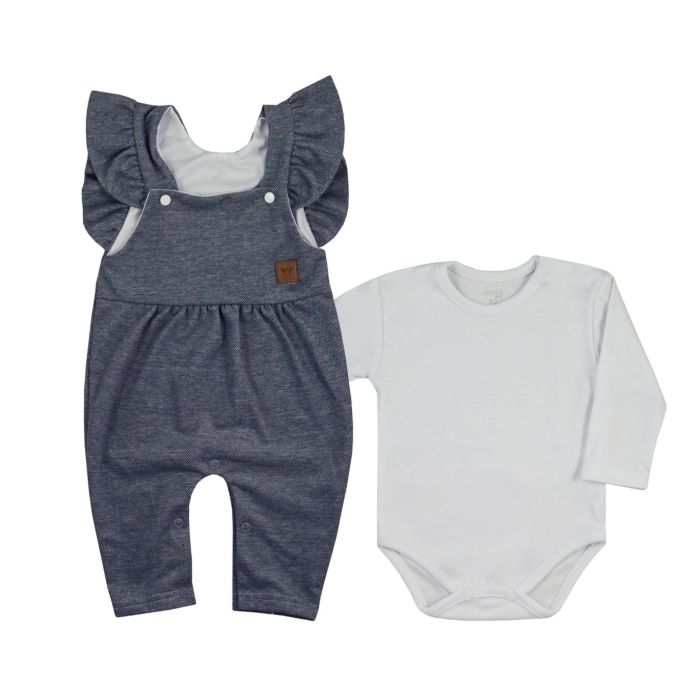 Zīdaiņu kokvilnas body ar biksēm "Rox" 