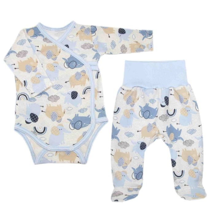 Bērnu komplektiņš no 2 daļam "Jumbo" zils