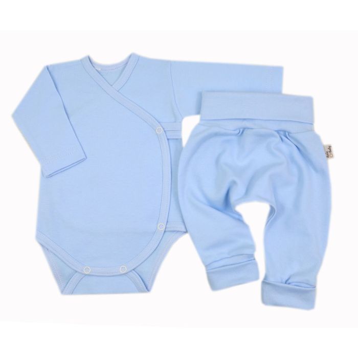 Bērnu komplektiņš no 2 daļam "Blank baggi baby blue" 