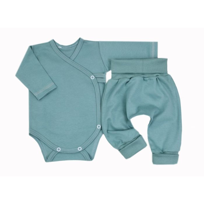 Bērnu komplektiņš no 2 daļam "Blank baggi green" 