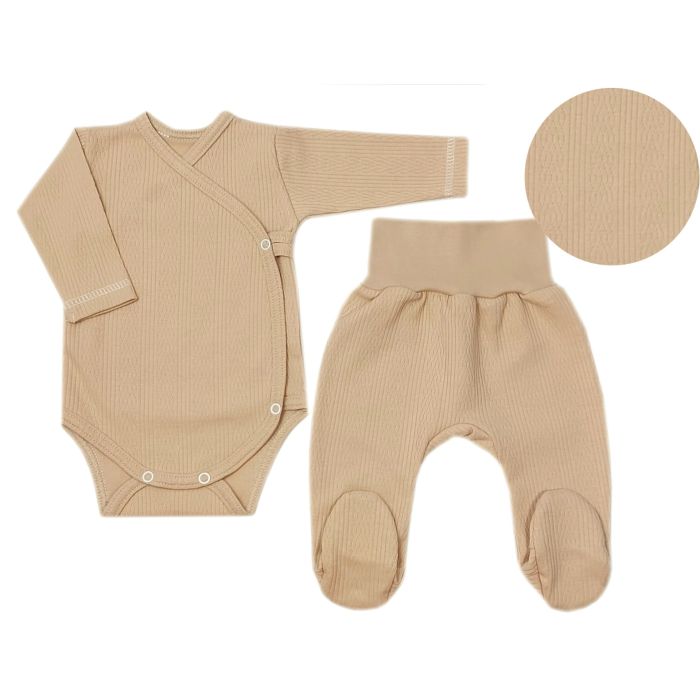 Bērnu komplektiņš no 2 daļam "Natural beige"