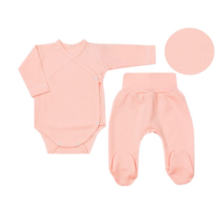 Bērnu komplektiņš no 2 daļam "Natural pink" 
