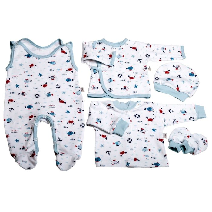 Bērnu komplektiņš no 5 daļam "Crabs iceberg" 