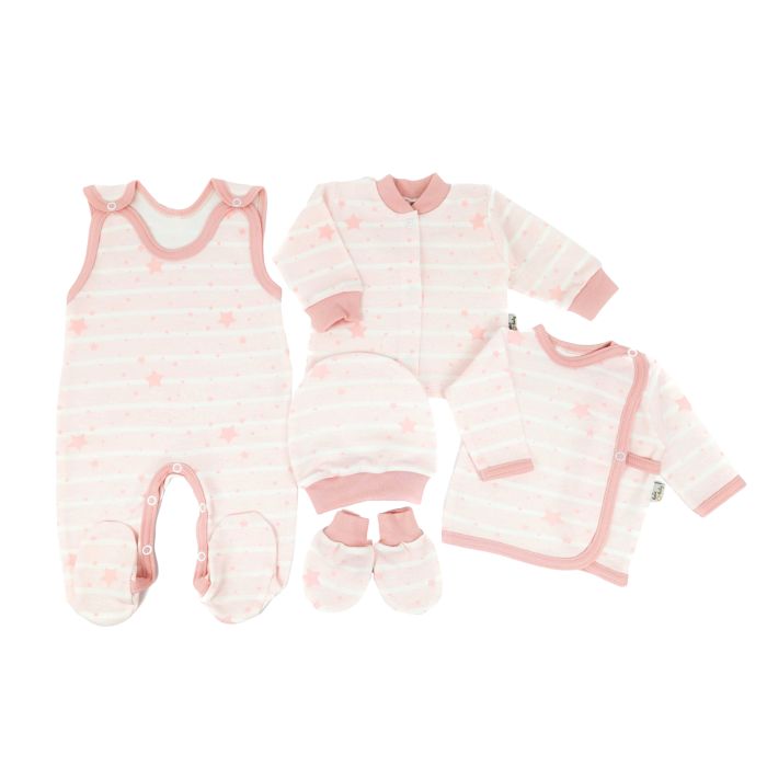 Bērnu komplektiņš no 5 daļam "Galaxy pink"