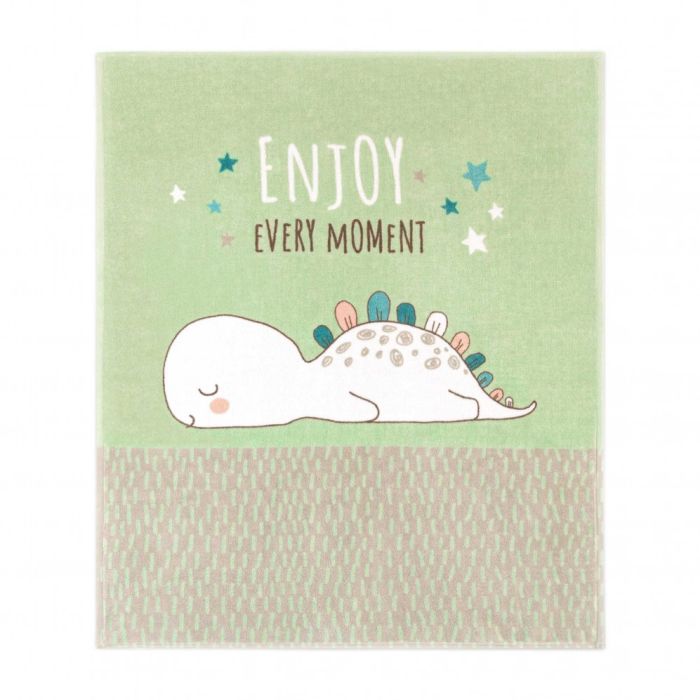 Bērnu kokvilnas velūra pleds  "Enjoy" 80x100 cm 