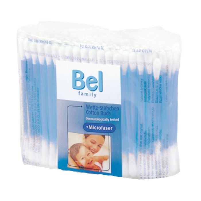 Higiēniskie vates kociņi "Bel Family" 160gab.