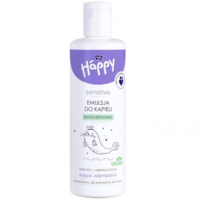 Bella happy vannas emulsija zīdaiņiem un bērniem ar mīkstinošiem līdzekļiem 250 ml