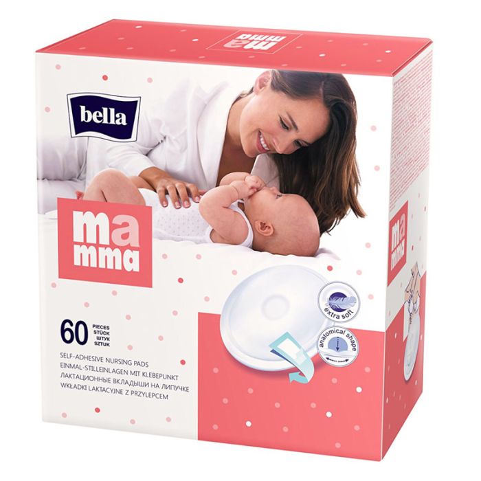 Laktācijas krūštura ieliktnīši BELLA Mamma 60gab.