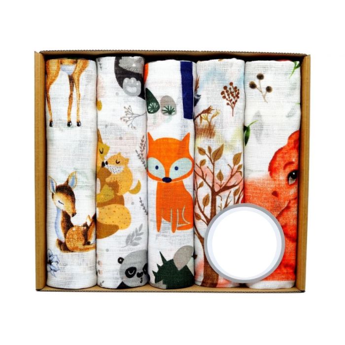 Autiņu komplekts 5 daļas "Red fox" 