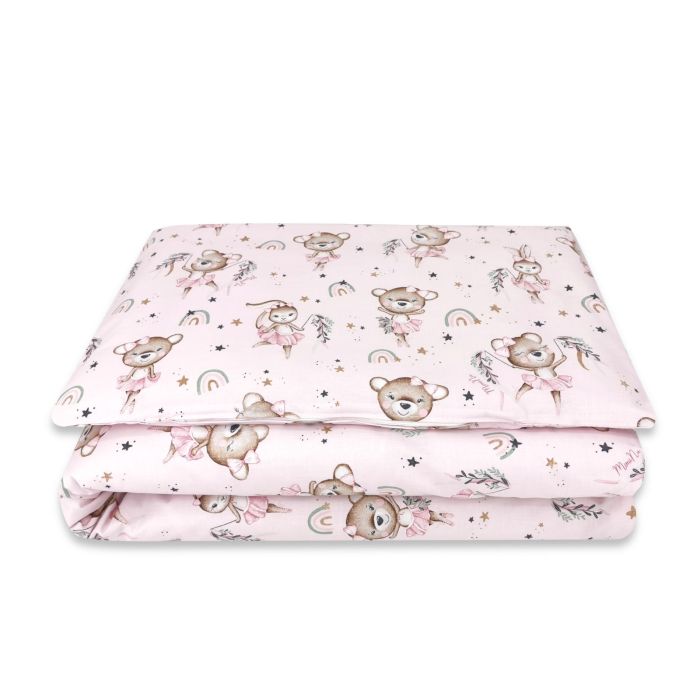 Gultas veļa komplekts šūpulim  80x70cm "Little balerina" 