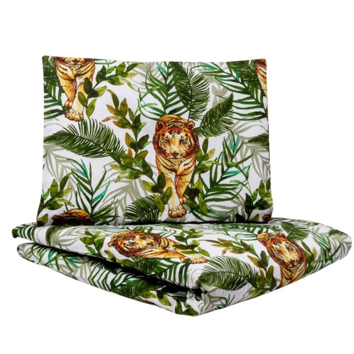 Gultas veļa komplekts šūpulim  80x70cm "Safari lion" 