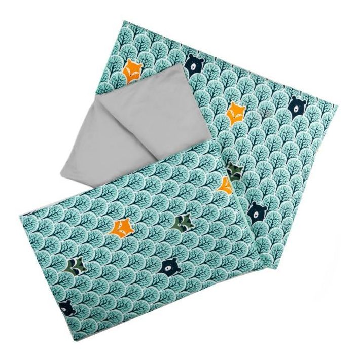 Bērnu gultas veļa šūpulim 80x70cm "Kuku" 