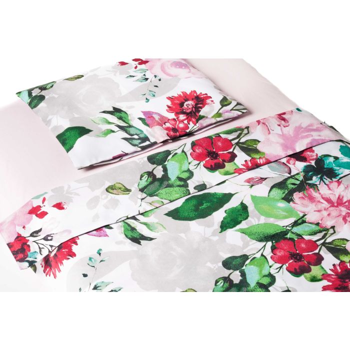 Bērnu gultas veļa 135x100  "Big flowers" 