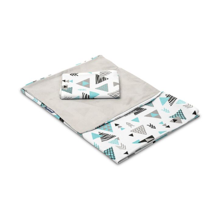 Bērnu gultas veļa 135x100 "Triangles" 