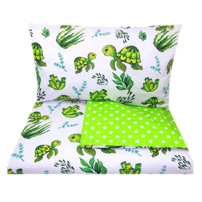 Bērnu gultas veļa 135x100 "Water world" 