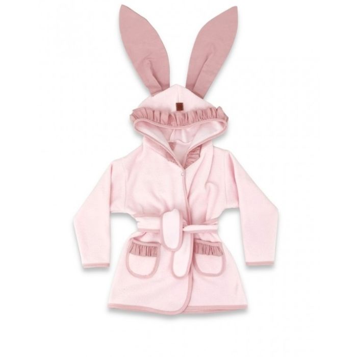 Bernu halāts "Royal pale pink" 