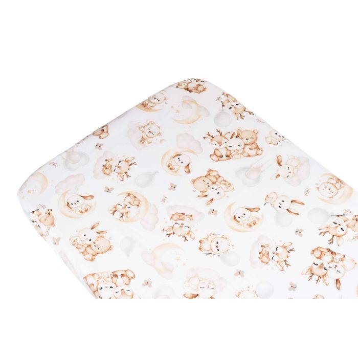 Bērnu palags ar gumiju  "Baby deer" 