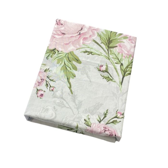 Bērnu palags ar gumiju  60x120 cm "Retro flowers" 