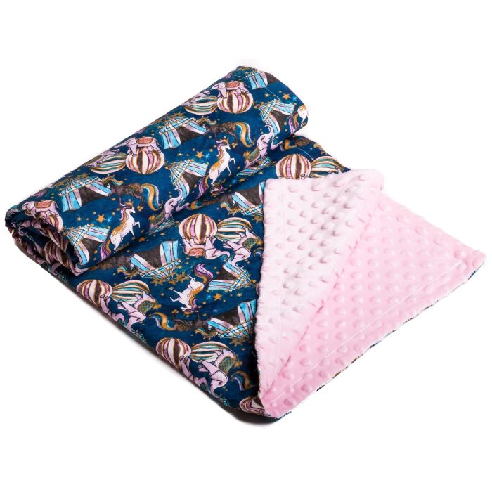 Bērnu pleds 100x75cm "Sweetheart" rozā