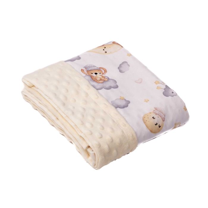 Bērnu pleds "Sweet Napping" 100x75cm  bēša krāsa